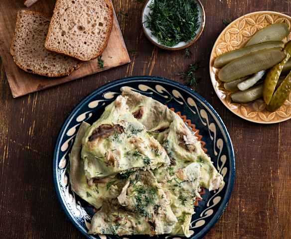 Prażnica z wędzoną makrelą na Varomie