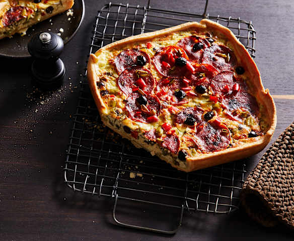 Chorizo-Quiche
