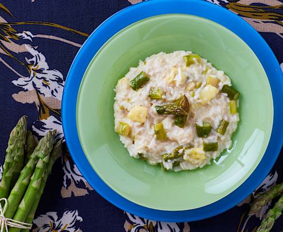 Risotto brie e asparagi