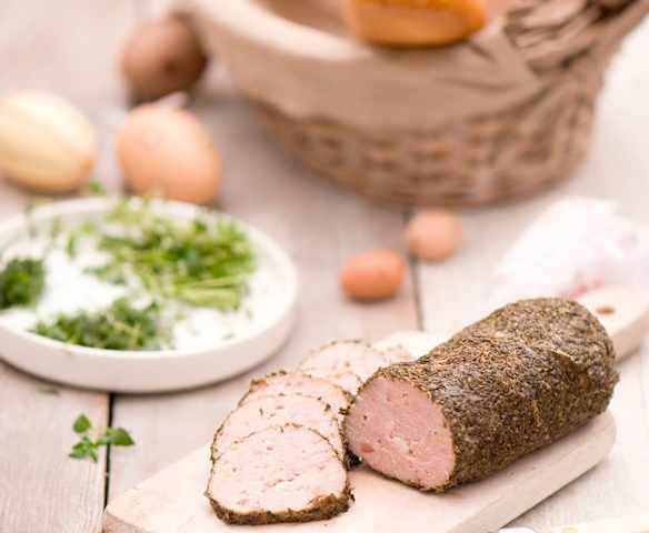 Cold cut pork sausage