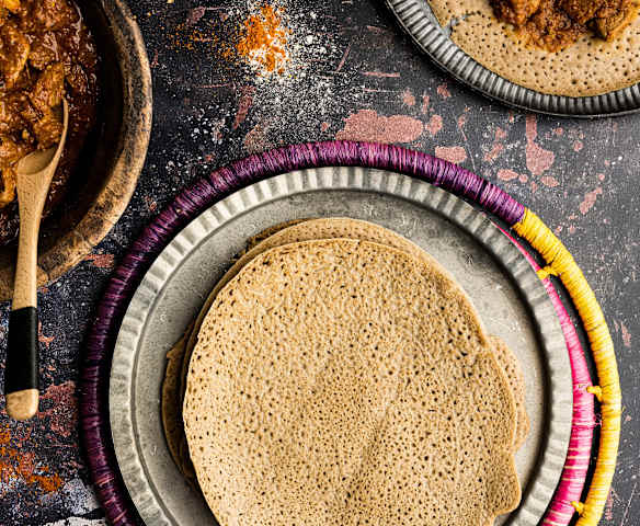 Pan etíope (Injera)