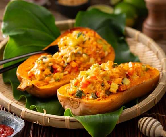 Pad thaï à la courge butternut