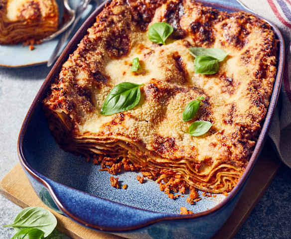 Low Meat Lasagne