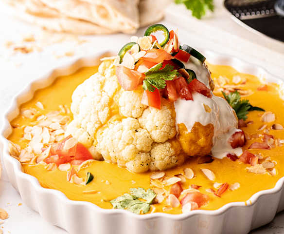 Korma di cavolfiore a Cottura Lenta