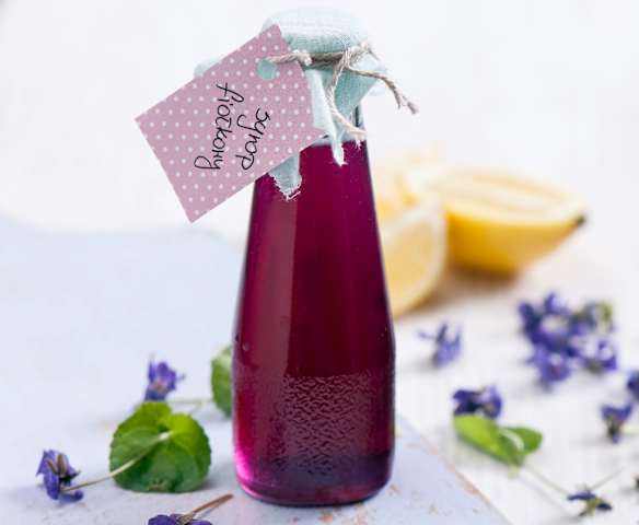 Fialkový sirup Fialkový sirup