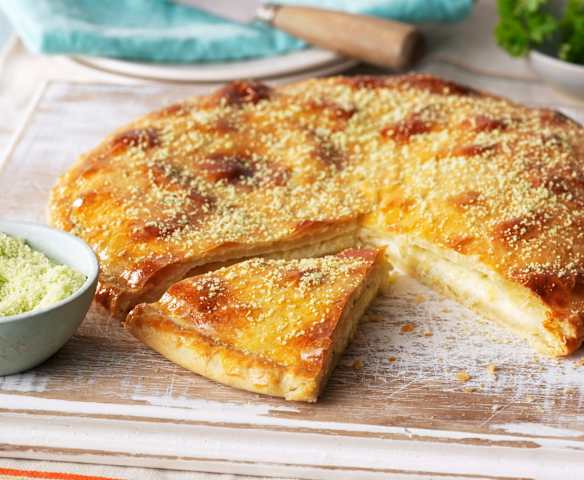 Pain farci à la mozzarella