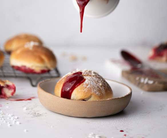 Panini dolci alle prugne