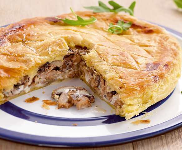 Mushroom pie Mushroom pie