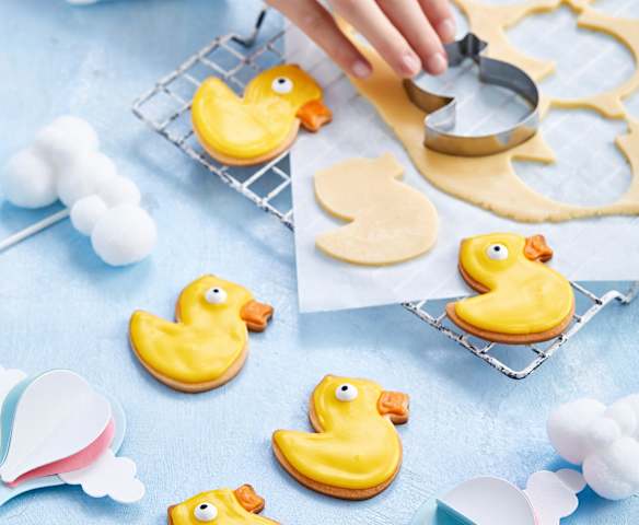 小黄鸭糖霜饼干