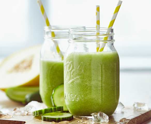 Melonen-Gurken-Smoothie