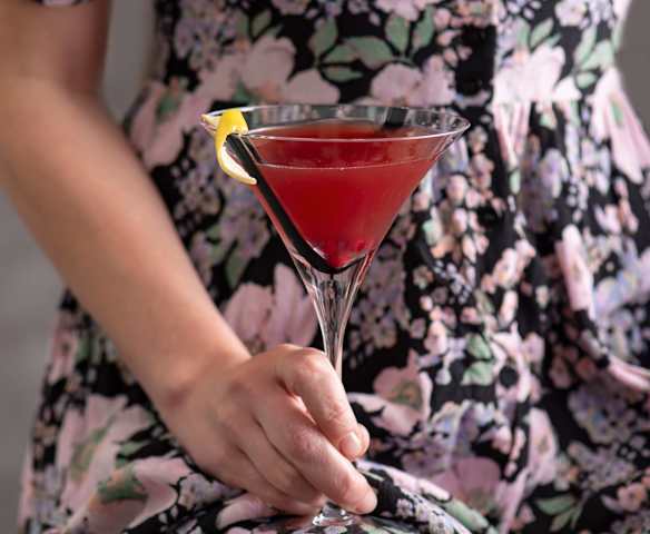 Żurawinowe martini (Crantini)