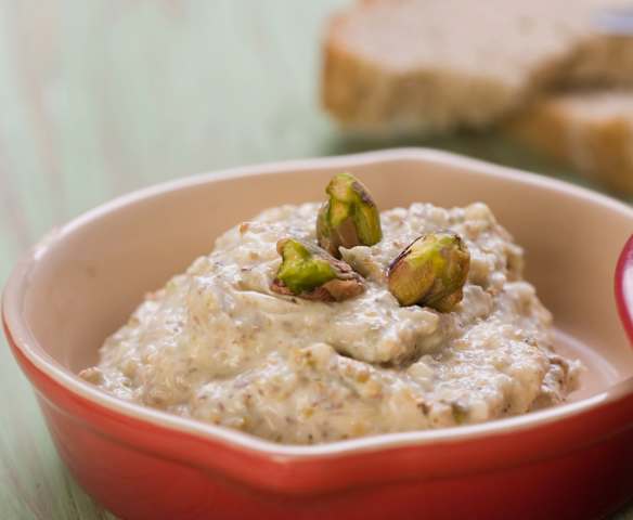 Pistazien-Frischkäse-Aufstrich