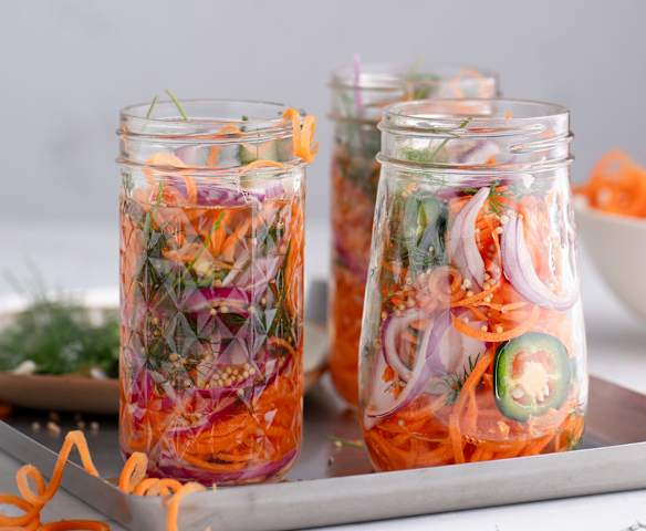 Carote piccanti sott'aceto