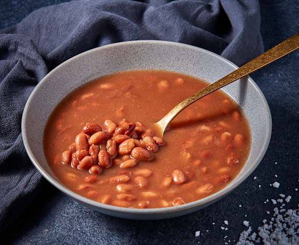 Frijoles de olla en cocción lenta Frijoles de olla en cocción lenta