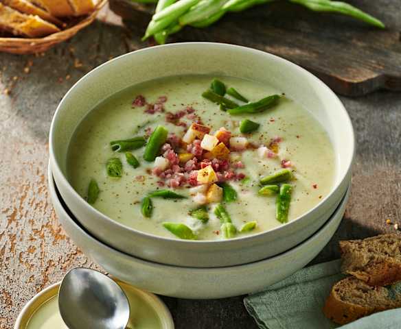 Birnen-Bohnen-Speck-Suppe Birnen-Bohnen-Speck-Suppe