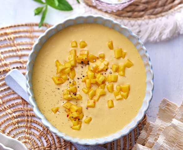 Curry-Mango-Sauce zum Grillen (vegan)