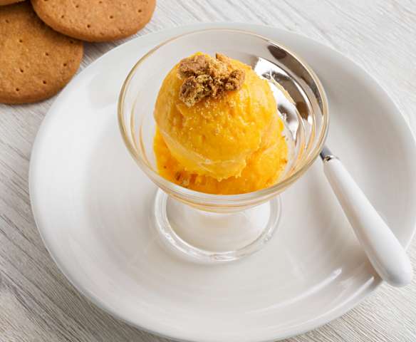 Helado de frutas ligero