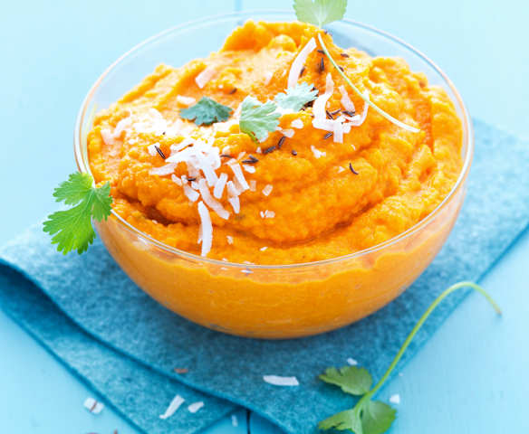 Purée carotte-coco