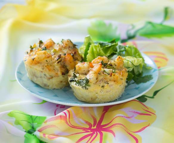 Mini pad Thai frittatas Mini pad Thai frittatas