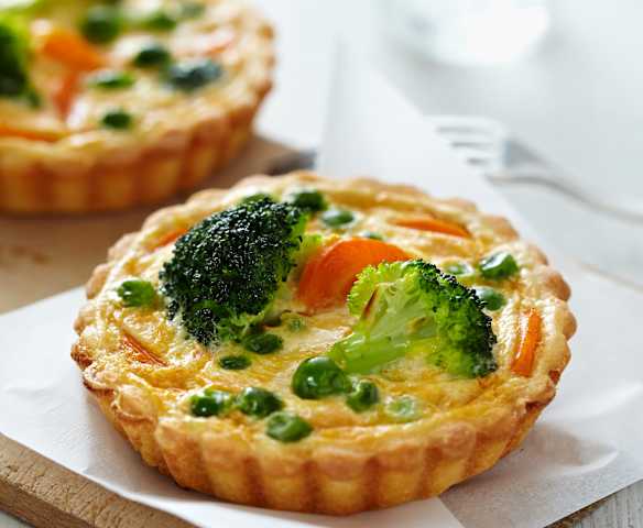 Mini-Gemüse-Quiches