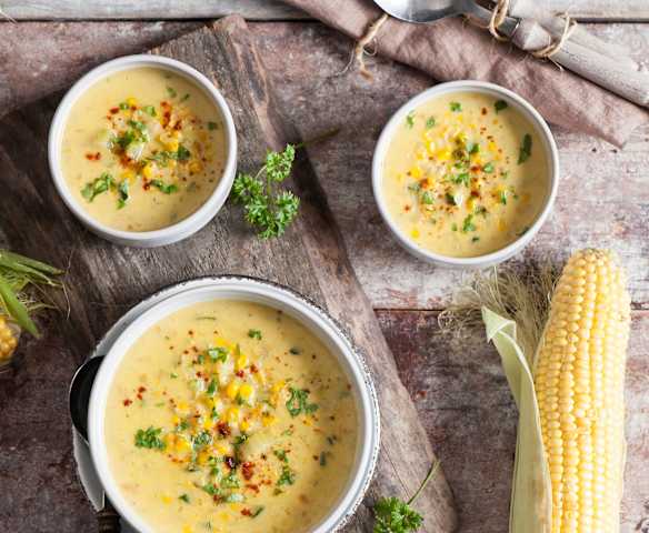 Chowder z kukurydzą