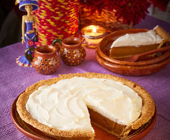 Pie de batata enmielada