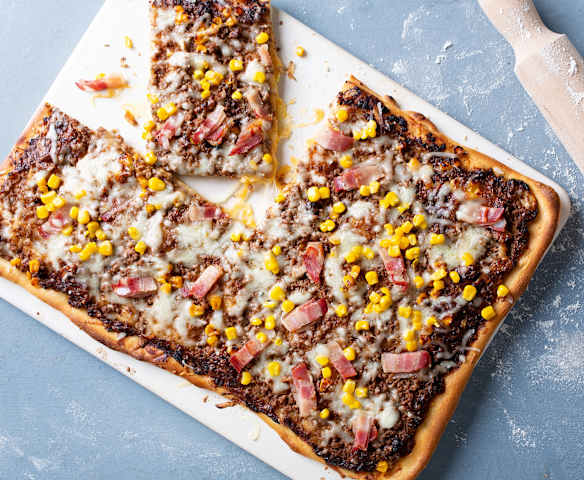 Pizza BBQ doble queso