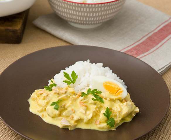 Ají de gallina (rápido)