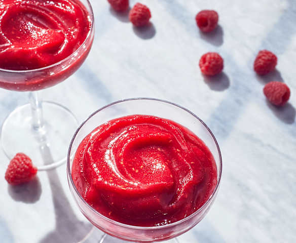 Himbeer-Rosé-Slushy