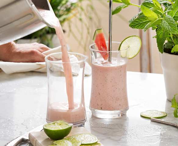 Mojito de sandía y coco