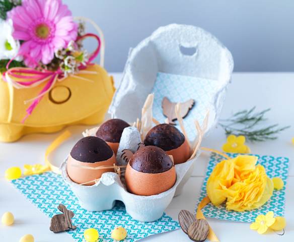 Œufs en chocolat de Pâques