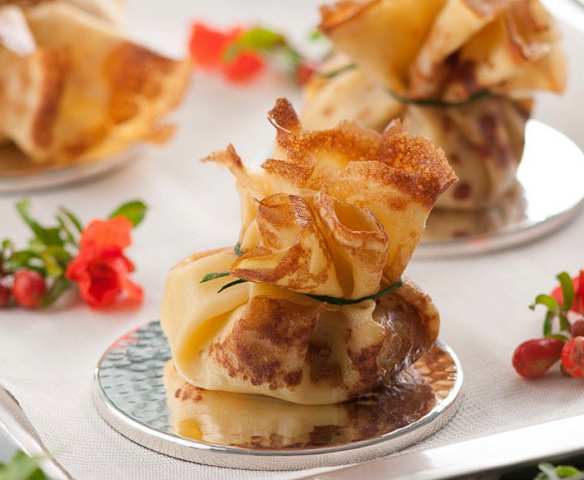 Trouxas de fricassé de marisco