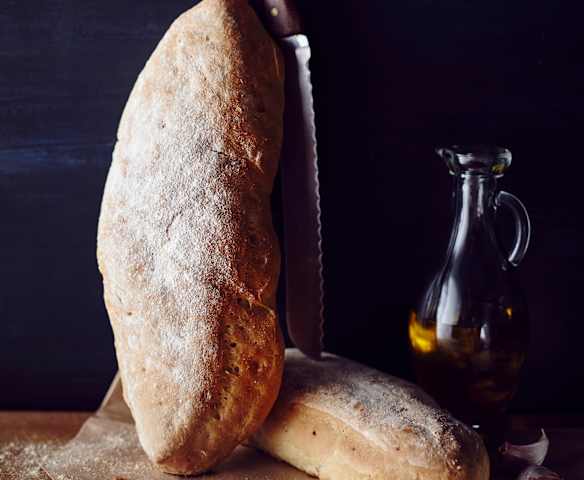 Knoblauchbaguettes