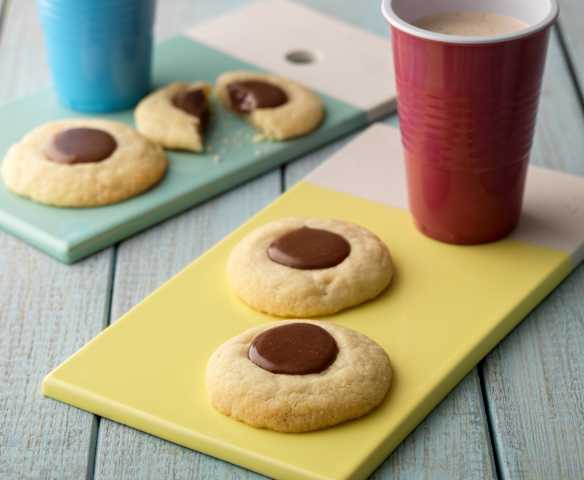 Chocolate Thumbprint Biscuits