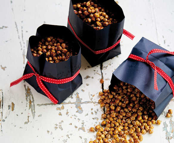 Grão aromatizado com picante