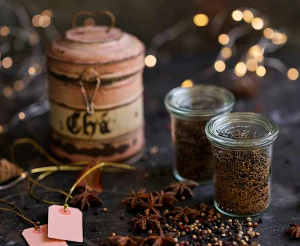 Mistura chai e chai latte