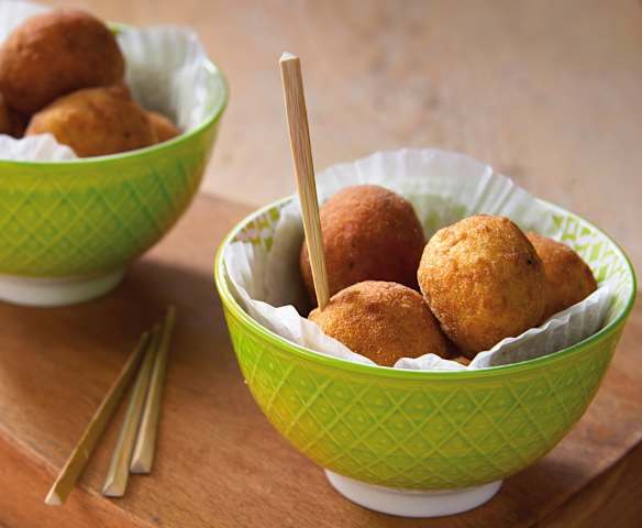 Palline croccanti di merluzzo