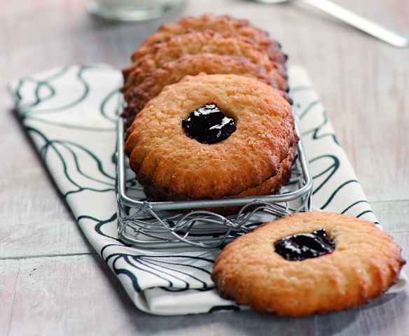 Cukroví s rybízovým puntíkem