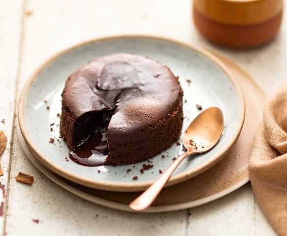 Coulant chocolat-cannelle