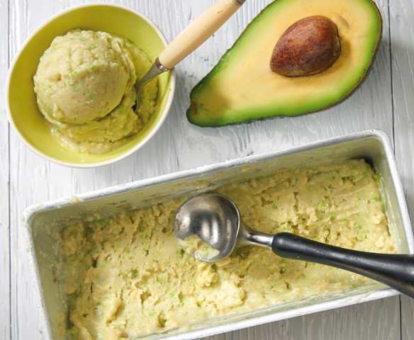 Avocado-Bananen-Eis