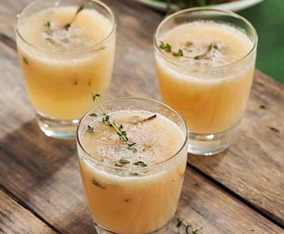 Mimosa de pera y tomillo