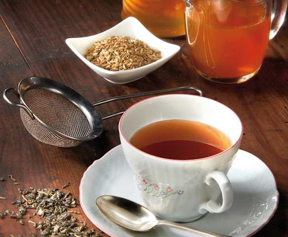 Tisana del mattino al tè verde