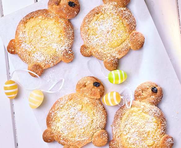 Pudding-Streusel-Lämmchen