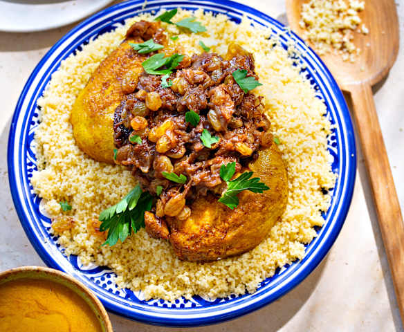 Couscous tfaya au poulet