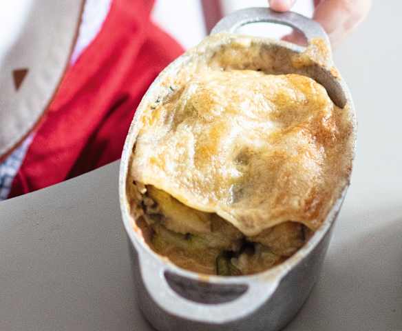 Lasagne végétarienne à la mozzarella