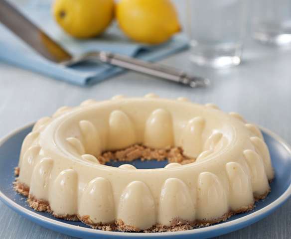 Pastel de limón con galletas