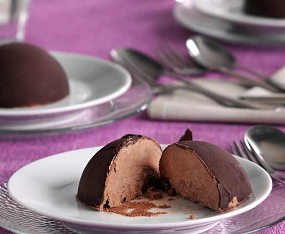 Bombón helado de chocolate