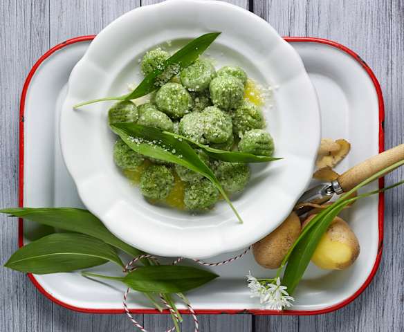 Bärlauch-Gnocchi