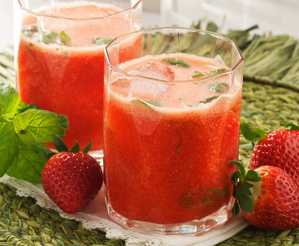 Mojito de fresas