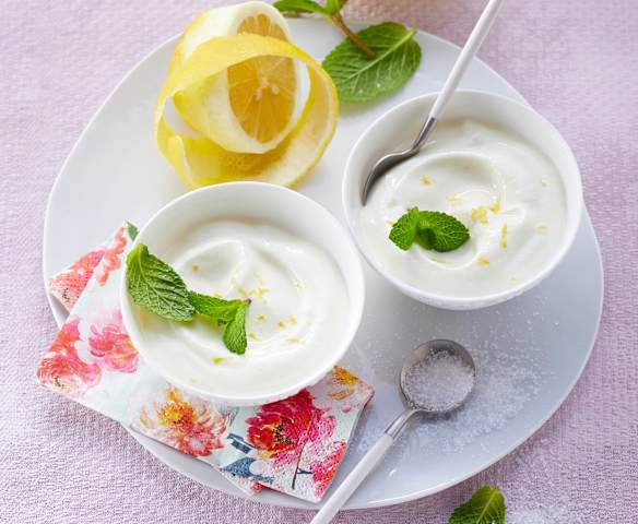 Zitronen-Quark-Creme